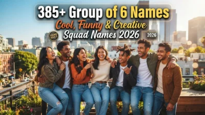 Group of 6 Name