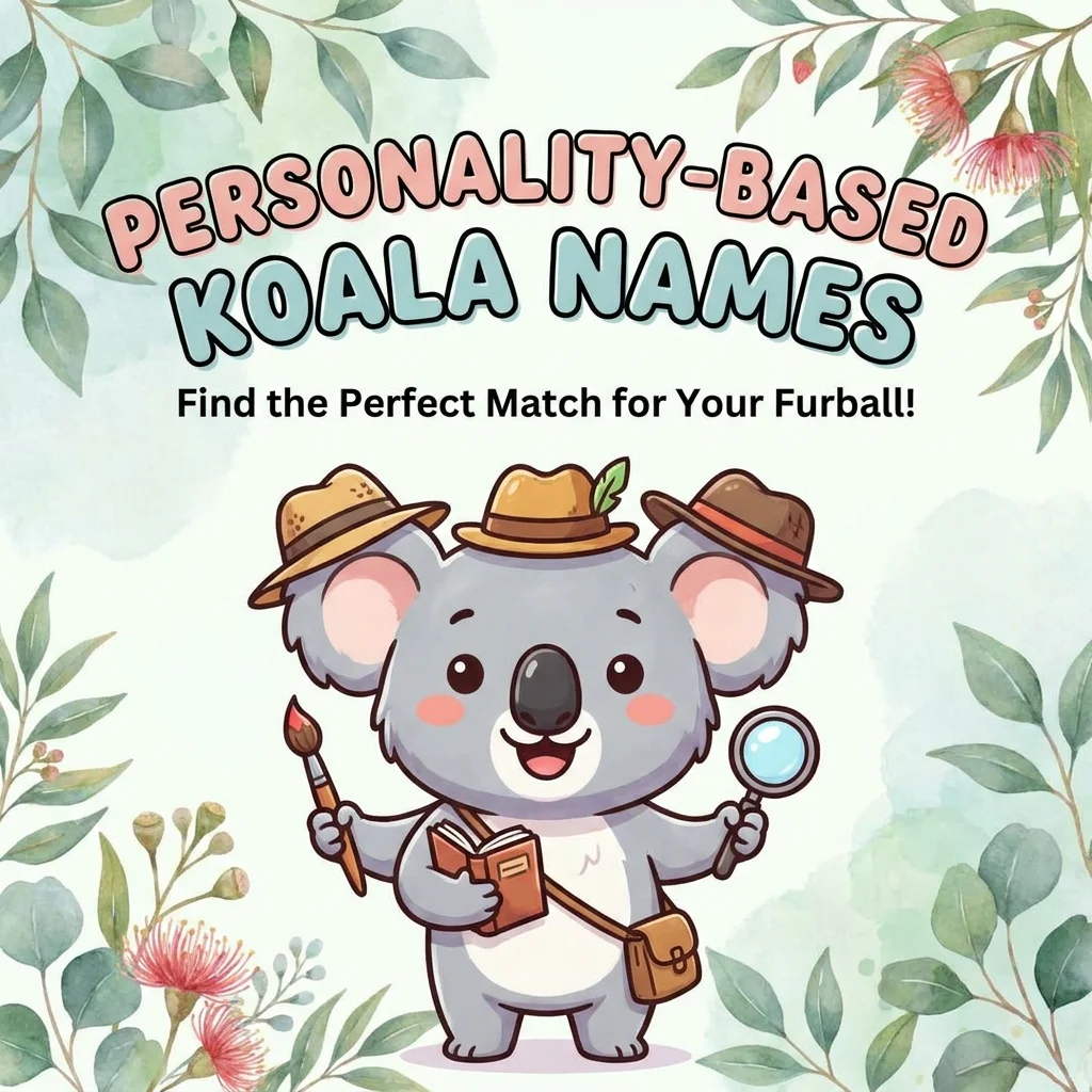 🎭 Personality-Based Koala Names