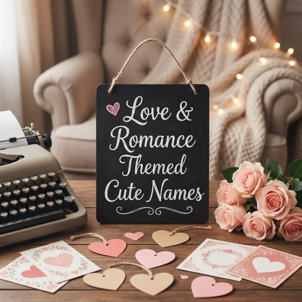 ๐ Love & Romance Themed Cute Names