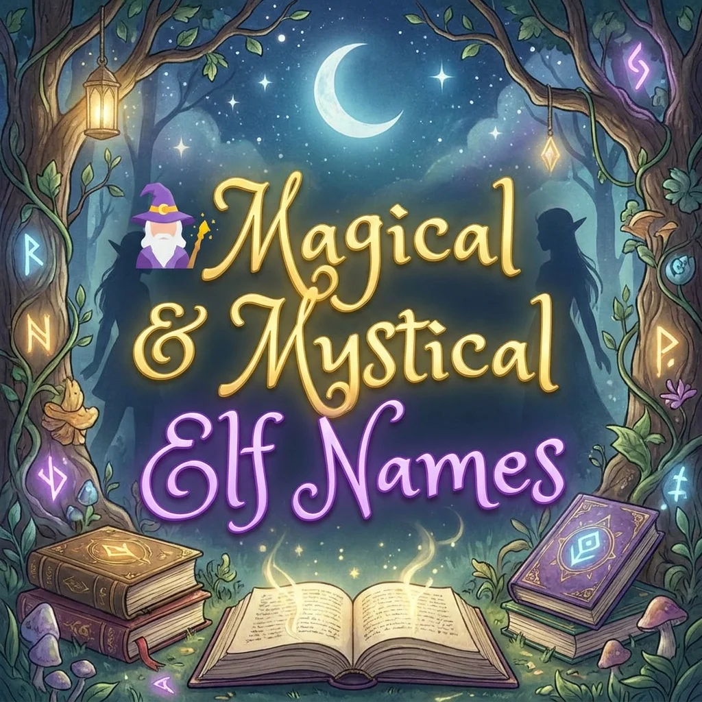 🧙 Magical & Mystical Elf Names