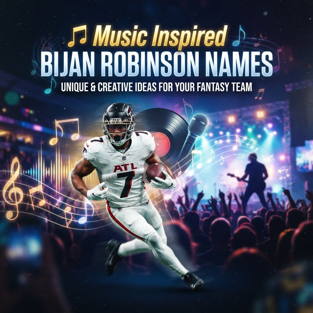 ๐ต Music Inspired Bijan Robinson Names
