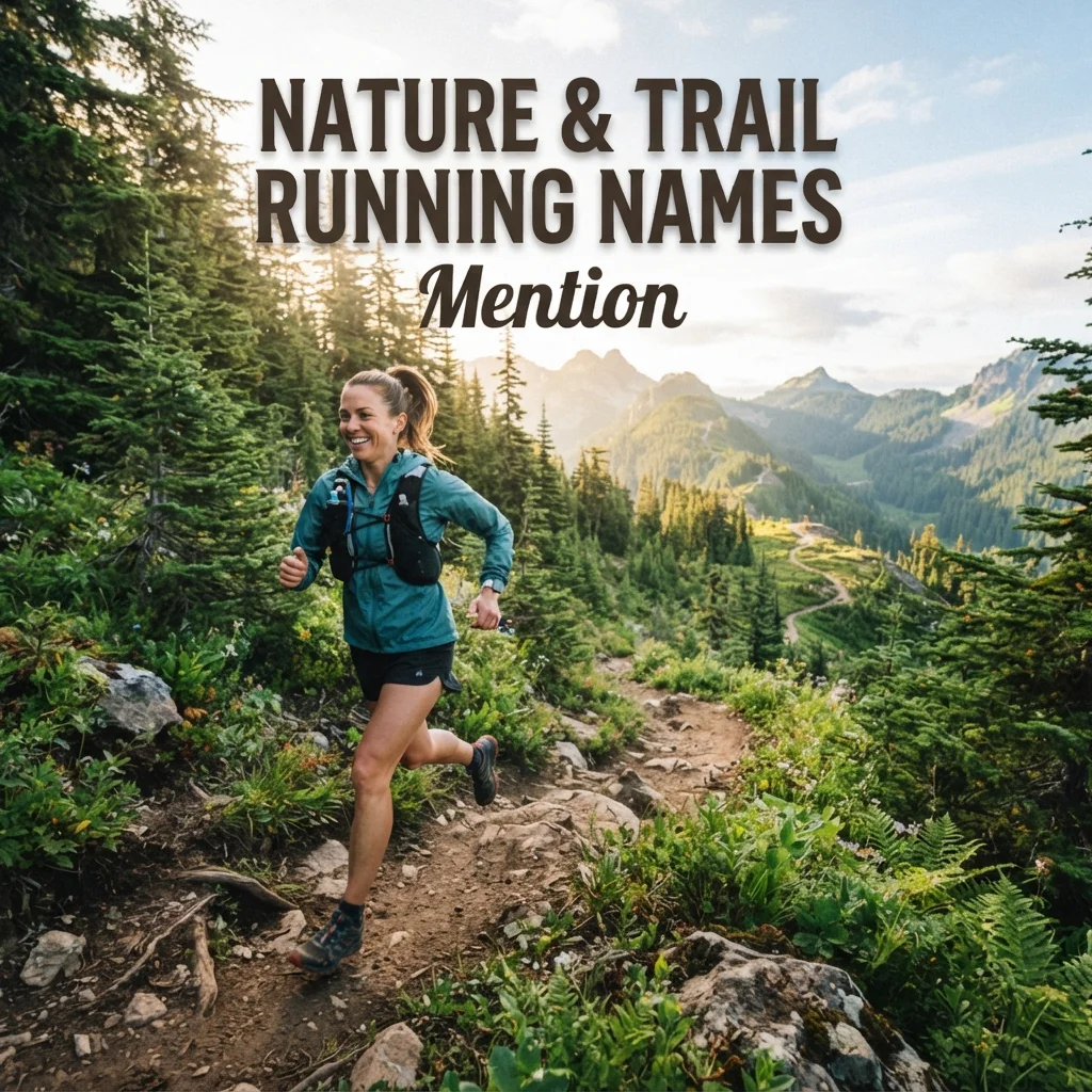 🌿 Nature & Trail Running Names