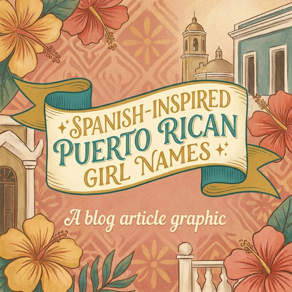 ✨ Spanish-Inspired Puerto Rican Girl Names