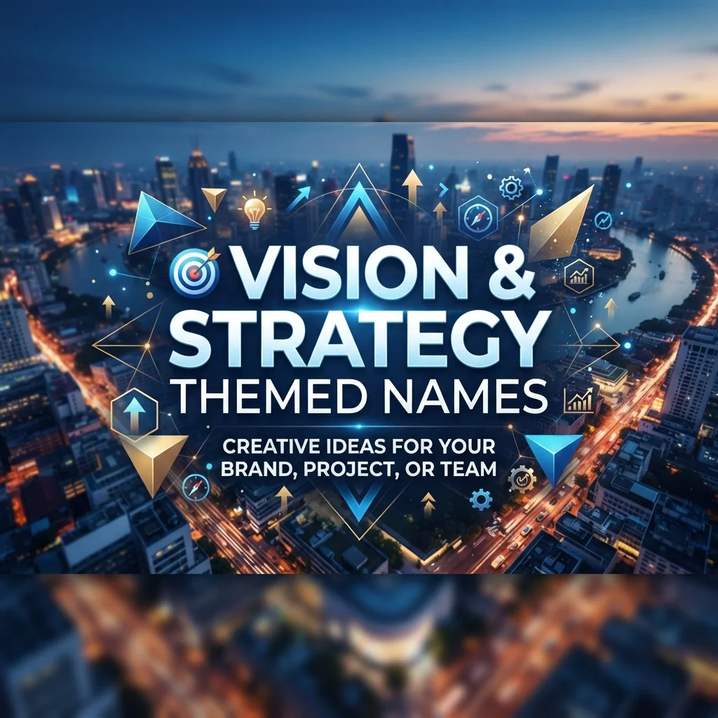 🎯 Vision & Strategy Themed Names