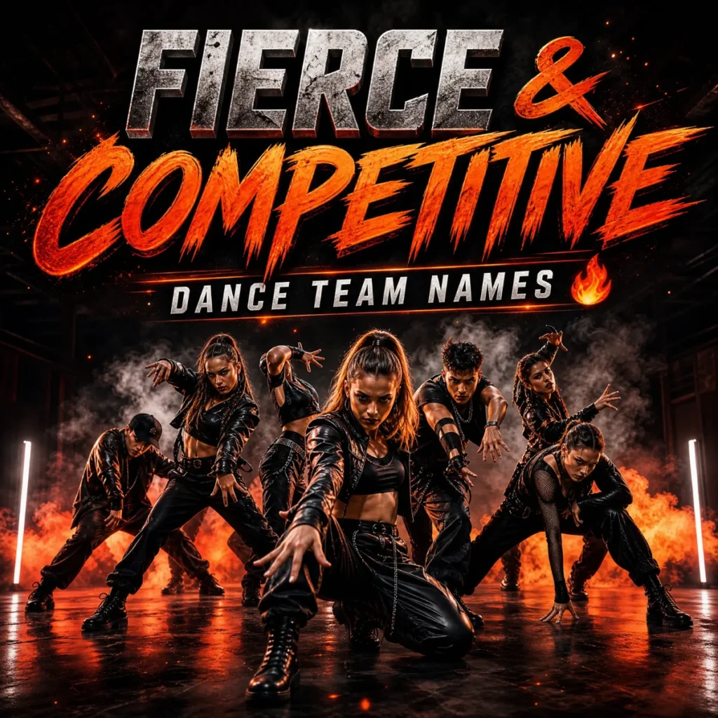 Fierce & Competitive Dance Team Names 🔥