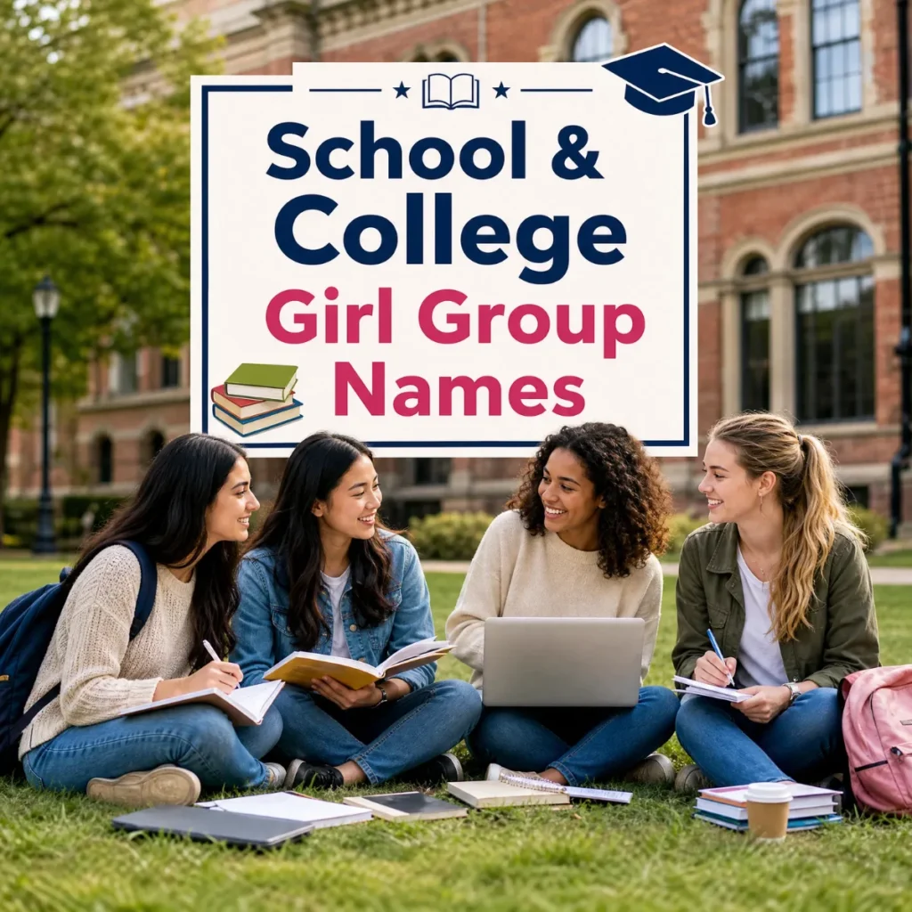 School & College Girl Group Names ๐