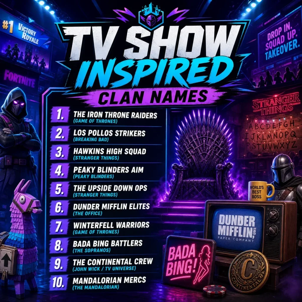 TV Show Inspired Best Trio Names 📺