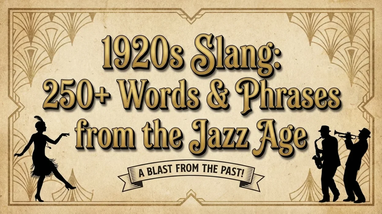 1920s Slang