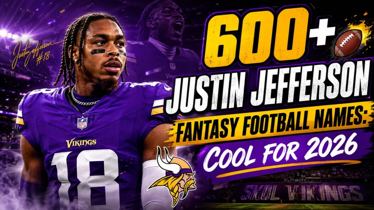 Justin Jefferson Fantasy Football Names