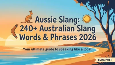 Aussie Slang: