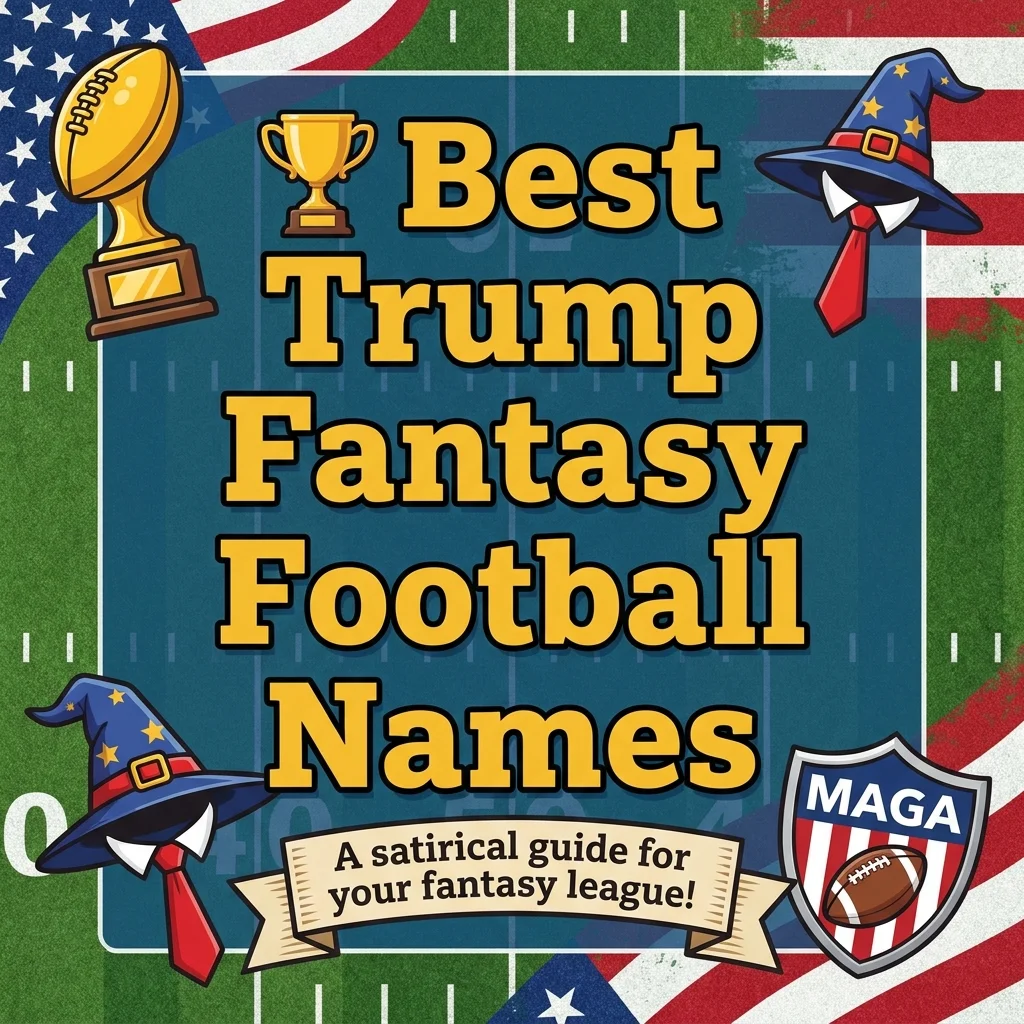 🏆 Best Trump Fantasy Football Names