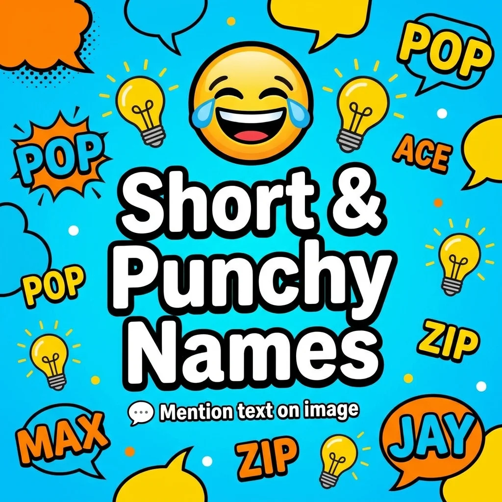 ๐ Short & Punchy Names