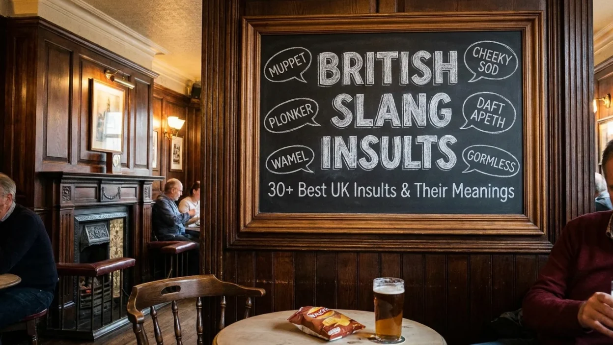 British Slang Insults