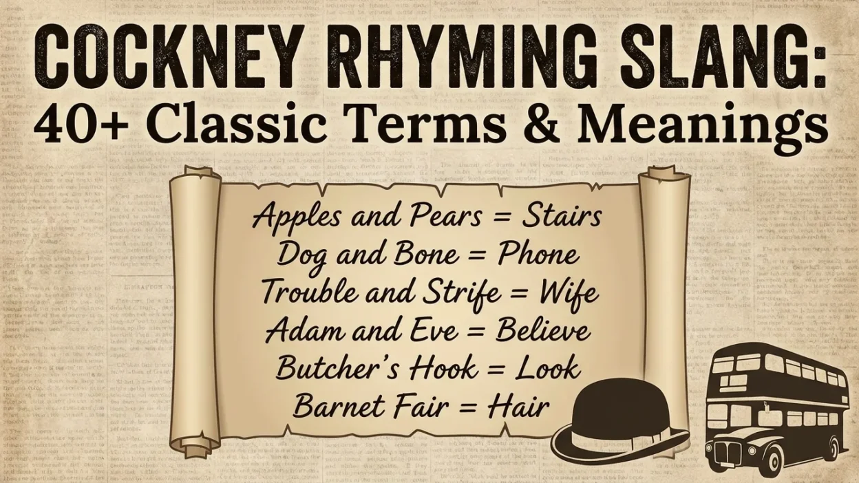 Cockney Rhyming Slang