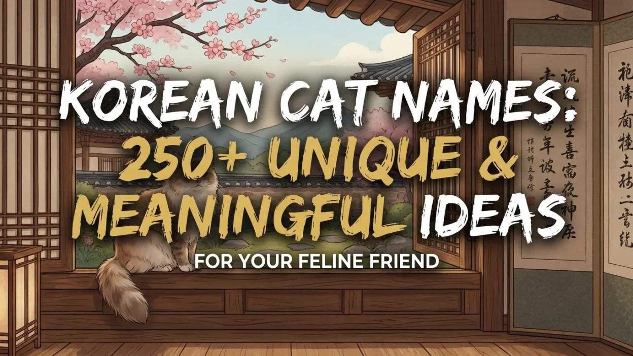 Korean cat names with 250+ unique and meaningful ideas for your feline friend