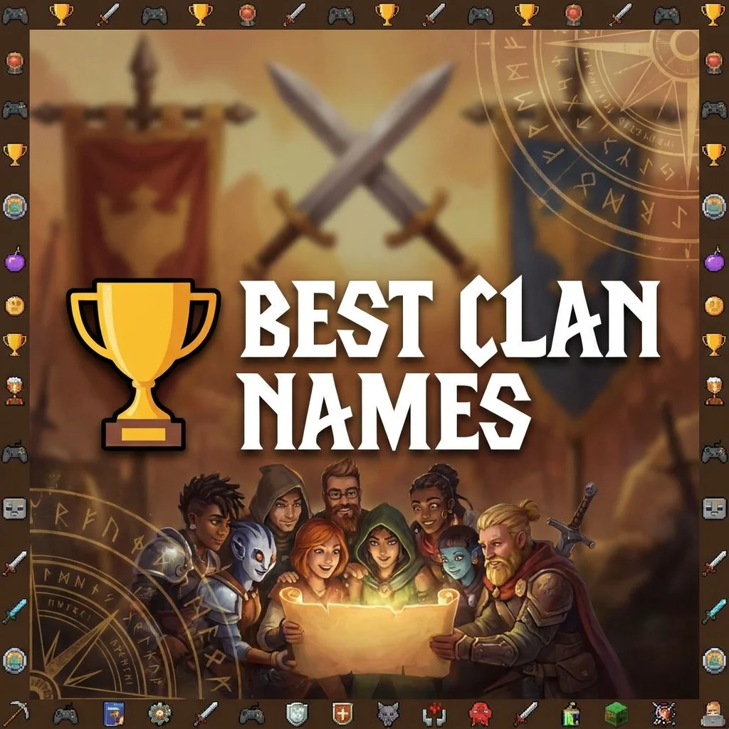 🏆 Best Clan Names