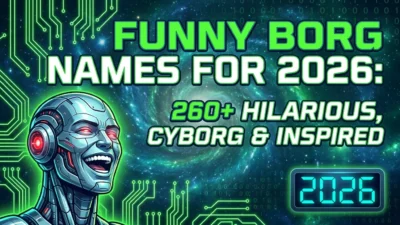 Funny Borg names for 2026 with hilarious, creative, and cyborg-inspired ideas