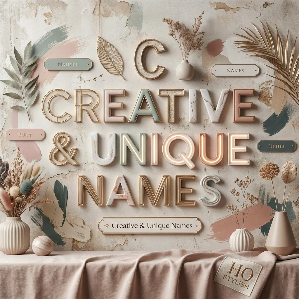 Creative and unique name ideas for gaming, teams, and groups
