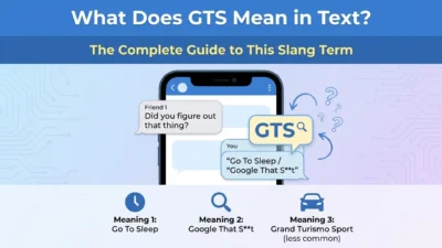 What does GTS mean in text? A complete guide to the slang term and its common meanings