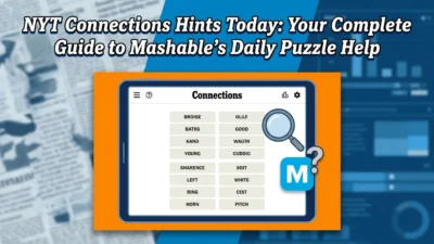 NYT Connections hints today for Mashable's daily puzzle help and solving clues