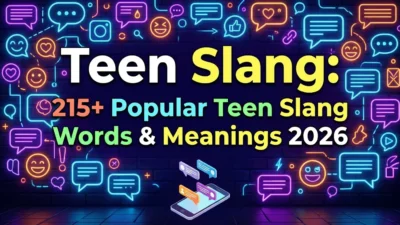 Teen Slang: