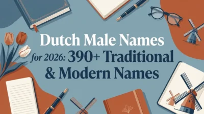 Dutch male names for 2026 featuring traditional, modern, and unique Dutch boy names