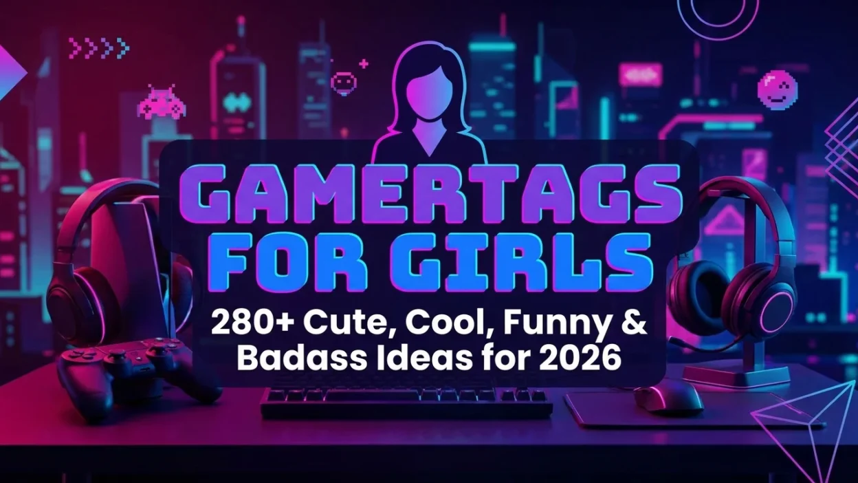Gamertags for girls with 280+ cute, cool, funny, and badass gaming name ideas for 2026