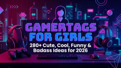 Gamertags for girls with 280+ cute, cool, funny, and badass gaming name ideas for 2026