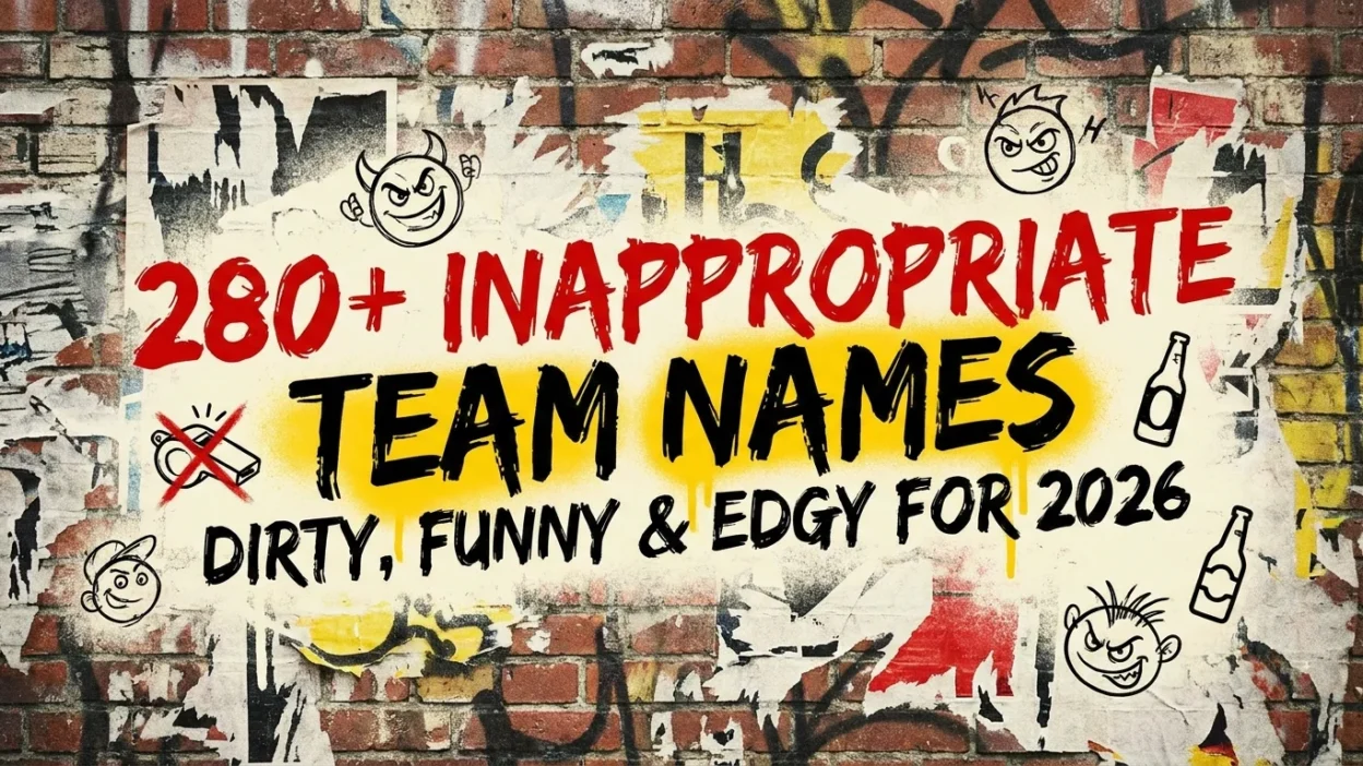 Inappropriate Team Names