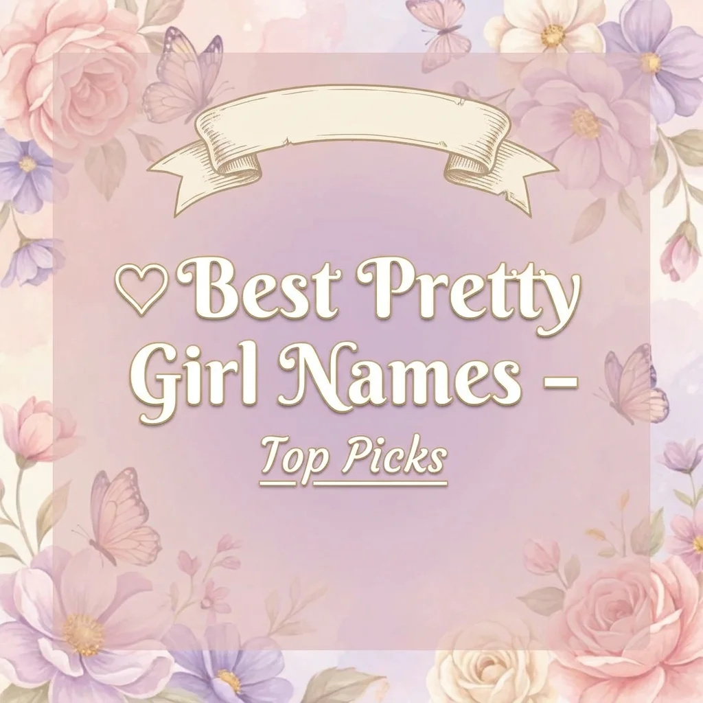 π Best Pretty Girl Names β Top Picks