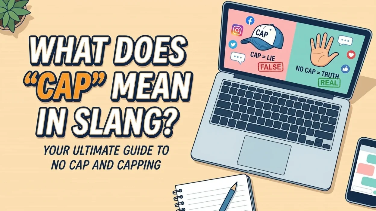 What Does "Cap" Mean in Slang
