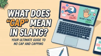 What Does "Cap" Mean in Slang