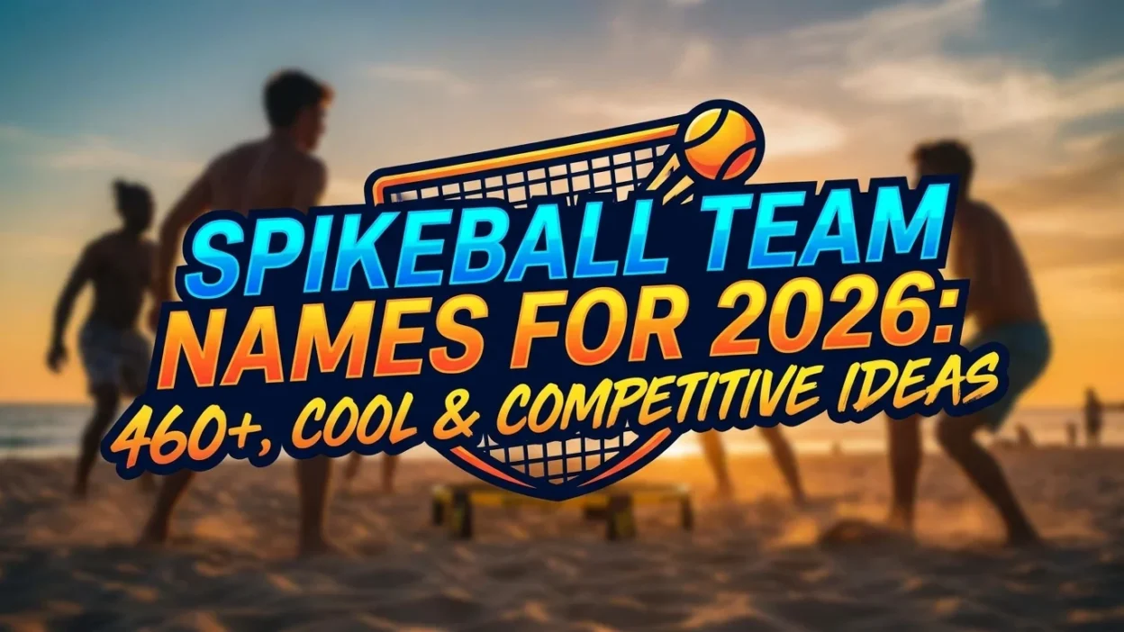Spikeball team names for 2026 featuring cool, funny, and competitive ideas for players