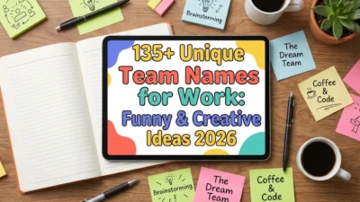 Unique Team Names for Work