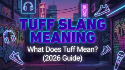 Tuff Slang Meaning: